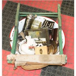 LOT OF ASSORTED ANTIQUES