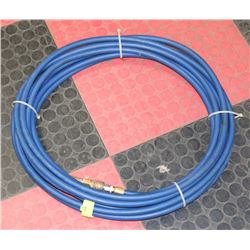 50 FOOT RUBBER AIR HOSE, BLUE, 3/8 IN.,