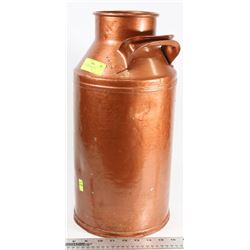 BRASS PAINTED MILK JUG