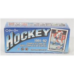 1991-92 O-PEE-CHEE HOCKEY FACTORY SEALED BOX,