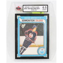 ENCASED OPEE CHEE #18 WAYNE GRETZKY KSA GRADED 6.5