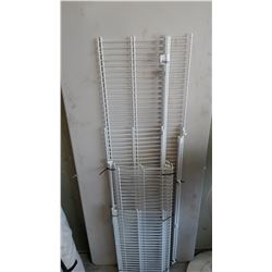 35 FEET OF CLOSET SHELVING