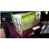 Image 1 : PURPLE TOTE OF 2 NEW CROCK POTS NEW IN BOX, TESTED AND WORKS, WITH A MANUAL FOOD CHOPPER