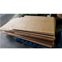 LOT OF PLYWOOD PIECES