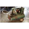 Image 2 : SIMPSONS SEARS GREEN AIR COMPRESSOR - NEEDS PLUG BUT DOES WORK