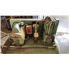 Image 3 : SIMPSONS SEARS GREEN AIR COMPRESSOR - NEEDS PLUG BUT DOES WORK