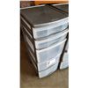 Image 2 : 3 PLASTIC ROLLING ORGANIZERS