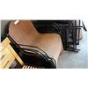 Image 1 : 3 WICKER AND WROUGHT IRON CHAIRS