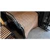 Image 3 : 3 WICKER AND WROUGHT IRON CHAIRS