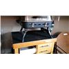 Image 2 : TABLE TOP BBQ ON WOOD CART