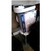 Image 1 : BATH ASSIST CHAIR AND RAISED TOILET SEAT AND BATHROOM SCALE