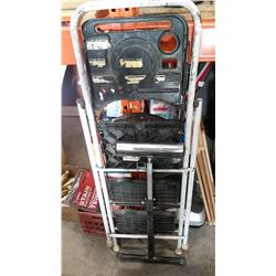 ROLLER STAND AND FOLDING PAINTERS LADDER