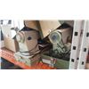 Image 1 : VINTAGE GREEN KENMORE SEWING MACHINE AND WHITE KENMORE SEWING MACHINE