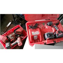 2 18 VOLT MILWAUKEE CORDLESS TOOL SETS