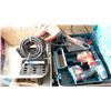 Image 2 : 12VOLT CORDLESS DRILL IN CASE W/ HILTI SF 4000 AND 9 PC PROFFESIONAL IMP