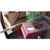 Image 1 : TACKLE BOX WITH CONTENTS AND FISHING NETS