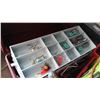 Image 2 : TACKLE BOX WITH CONTENTS AND FISHING NETS
