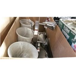 BOX OF LIGHT FIXTURES