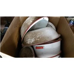 BOX OF POTS