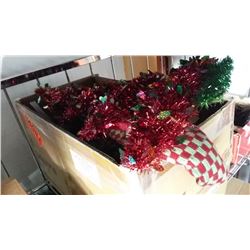 BOX OF CHRISTMAS DECOR