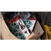 Image 2 : BOX OF DOLLAR STORE ITEMS AND TWIST TIES