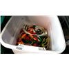 Image 1 : TOTE OF BUNGEE CORDS LOAD STRAPS AND MORE