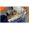 Image 1 : TOTE OF ELECTRICAL BREAKER BOX AND MORE