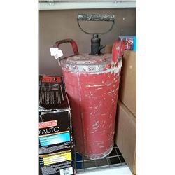 VINTAGE FIRE EXTINGUISER BUCKET