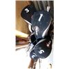 Image 2 : AS NEW RAM MEMORIAL RIGHT HANDED GOLF CLUB SET WITH BAG AND CART
