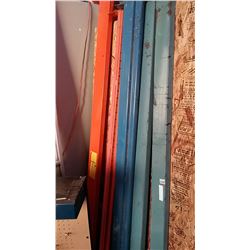 LOT OF 6 PALLET RACKING CROSSBARS