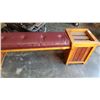 Image 3 : GARDEN BENCH W/ PLANTERS