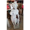 Image 1 : 4 FOOT CONCRETE WOMAN STATUE