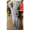 Image 1 : 4 FOOT CONCRETE MAN STATUE ARM AND SHOULDER CRACKED