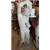 Image 2 : 4 FOOT CONCRETE MAN STATUE ARM AND SHOULDER CRACKED