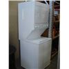 Image 1 : AS NEW FRIGIDAIRE WHITE GALERY SERIES STACKING WASHER DRYER