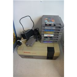 NES CONSOLE WITH GAMES