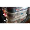 Image 2 : THREE STORAGE TOTES OF CHRISTMAS