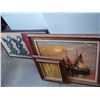 Image 2 : LOT OF PAINTINGS AND PRINTS