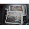 Image 1 : LOT OF UNFRAMED PRINTS