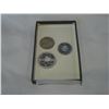 Image 1 : 2 SILVER DOLLARS AND 5 DOLLAR COIN