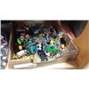 Image 1 : TRAY OF VINTAGE TOY CARS LESNEY, CORGI, MATCHBOX