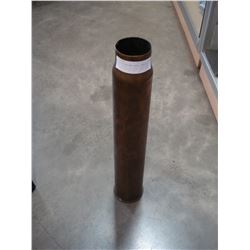 BRASS 50 CALIBER SHELL CASING 1981