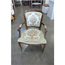 VICTORIAN STYLE ARM CHAIR