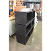 Image 2 : IKEA STACKABLE OR WALL MOUNTED SHELVES
