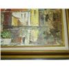 Image 2 : TWO SMALL FRAMED PAINTINGS AND SMALL GILT MIRROR