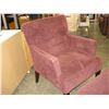 Image 1 : BURGUNDY ARM CHAIR