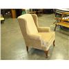 Image 2 : BEIGE WINGBACK CHAIR