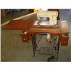 Image 2 : SEWING CABINET AND SINGER SEWING MACHINE