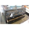 Image 4 : NEW ASHLEY SIGNATURE DARK FINISH MODERN 6 DRAWER DRESSER RETAIL $999
