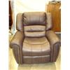 Image 1 : BROWN LEATHER RECLINER